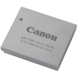 Canon NB-4L Lithium-Ion Battery (3.7v 760mAh) for Canon PowerShot Digital Elph Cameras