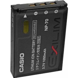 Casio NP-70 Rechargeable Lithium-Ion Battery (3.7V, 1050mAh)