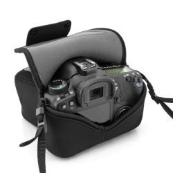 DuraNeoprene DSLR FlexArmor Sleeve Case for Nikon , Canon EOS Rebel , and Sony Alpha Digital SLR Cameras