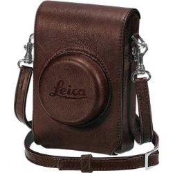 Leica D-Lux 5 Leather Case with Wrist Strap (Chocolate Brown) 