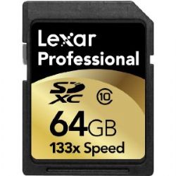 Lexar 64 GB SDXC Flash Memory Card