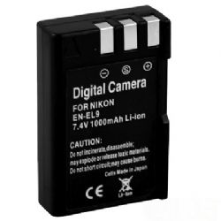 High Capacity For Nikon EN-EL9 Li-ion Battery