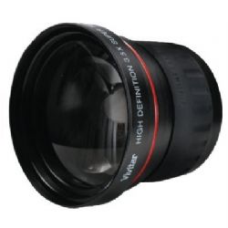 Vivitar 3.5X High Definition Telephoto Lens For Panasonic Lumix DMC-FZ28 (Includes Lens Adapter) 