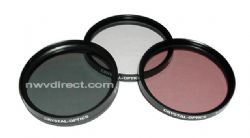 Crystal Optics 67mm 3 Piece Multi-Coated, Multi Threaded Deluxe Glass Filter Kit 